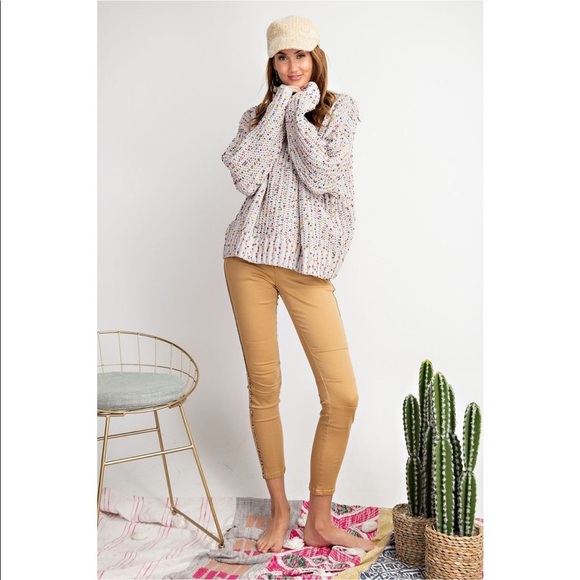 Speckled Knit Sweater - Picture 3 of 6